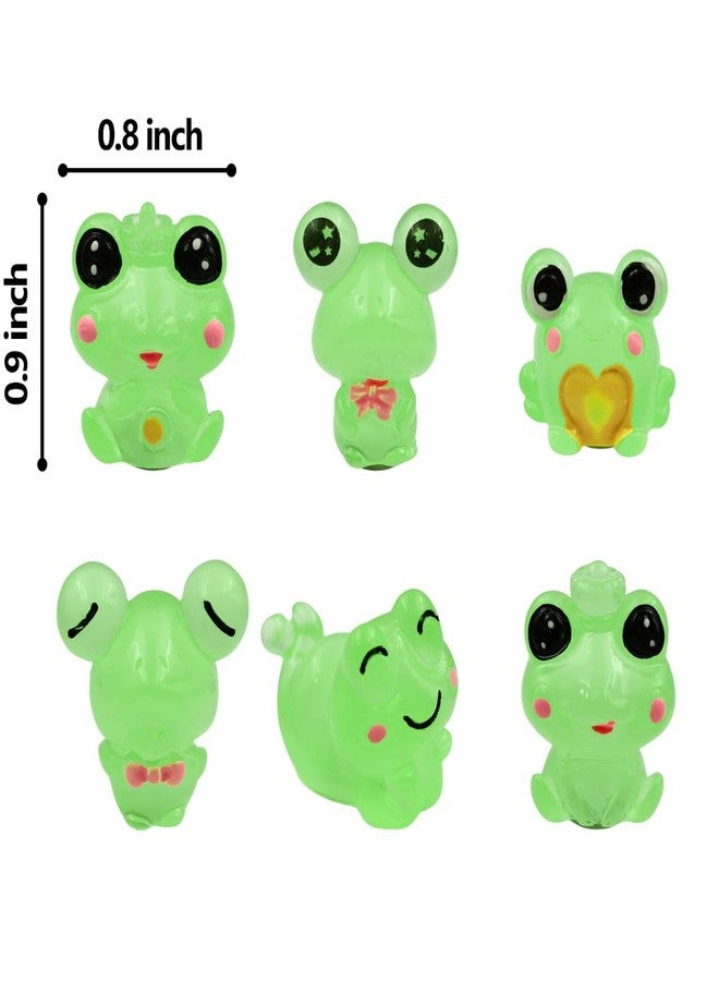 Wallertree Luminous Frog Hinge Heads Decorative Topper Set of 6 - Glow in The Dark Magnetic Hinge Head Toppers - Door Hinge Head Home Decoration - Image 5